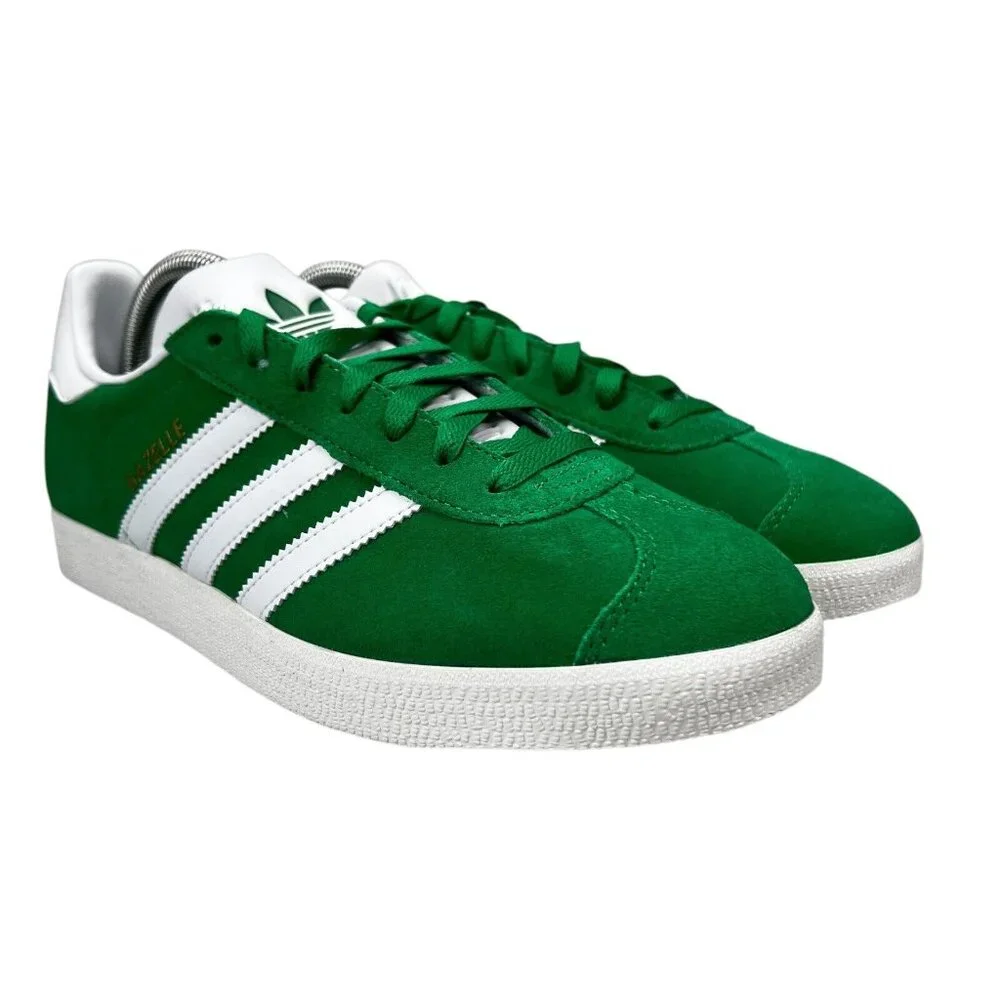 Adidas Originals Gazelle Green Cloud White Shoes IG2092 Men's Sizes 9.5 - 10